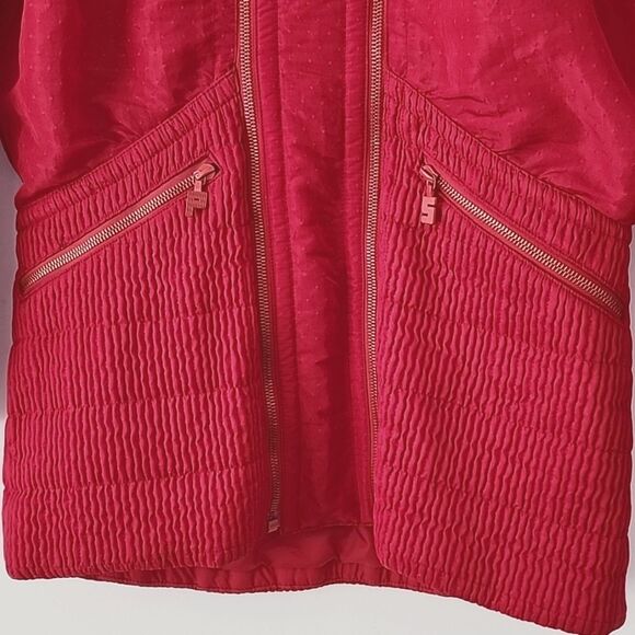 Peter Steinebronn Vintage Red Ski Jacket 8 M - Picture 4 of 14